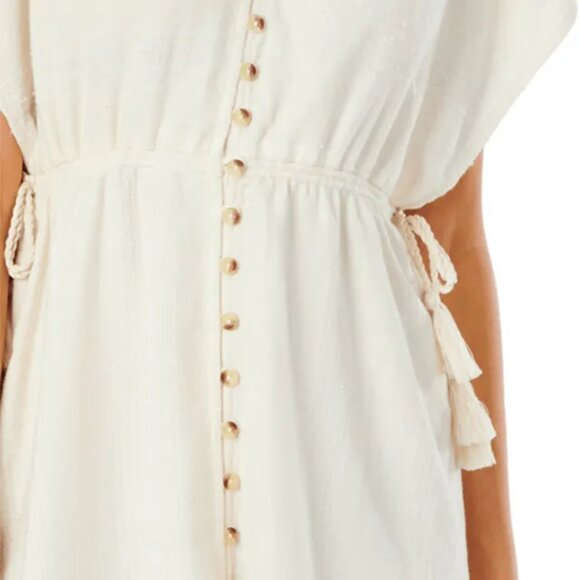 Rip Curl Cream Boho Dune Dress - Women's (Size S) NWOT - Picture 4 of 13